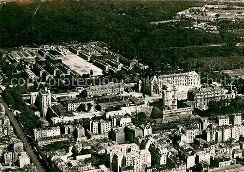 AK / Ansichtskarte Vincennes_94 Vue aerienne Le Vieux Chateau Fort le Donjon la Chapelle et le Fort de Vincennes 