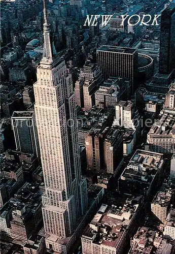 AK / Ansichtskarte New_York_City Empire State Building New_York_City