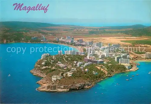 AK / Ansichtskarte Magalluf_Magaluf_Mallorca Fliegeraufnahme 