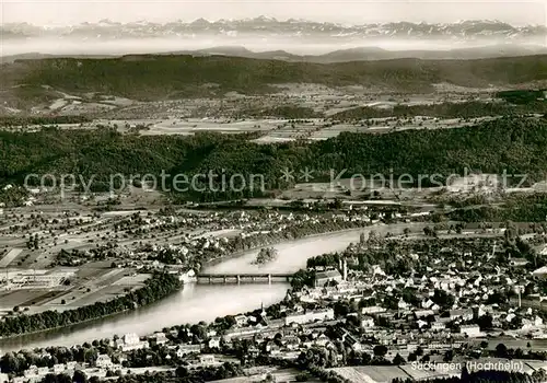 AK / Ansichtskarte Bad_Saeckingen Panorama Alpenkette Bad_Saeckingen