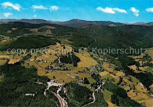 AK / Ansichtskarte Feldberg_1450m_Schwarzwald Panorama Baerental 