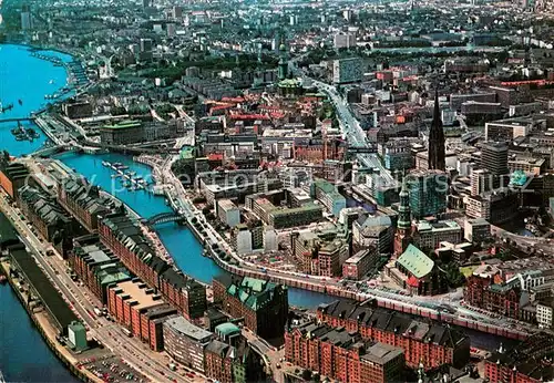 AK / Ansichtskarte Hamburg Blick auf die Stadt Hamburg