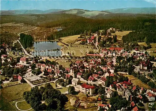 AK / Ansichtskarte Hahnenklee Bockswiese_Harz Heilklimatischer Kurort und Wintersportplatz Hahnenklee Bockswiese