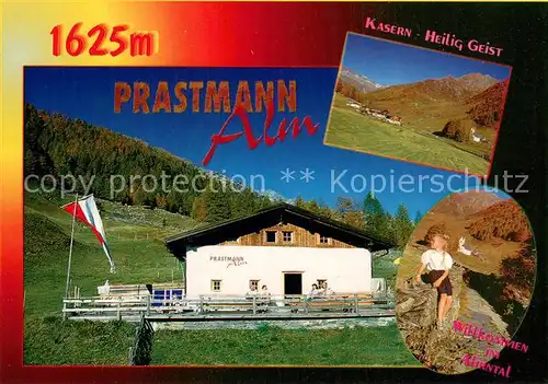 AK / Ansichtskarte St_Johann_Ahrntal Prastmann Alm Heilig Geist Landschaft Alpen St_Johann_Ahrntal