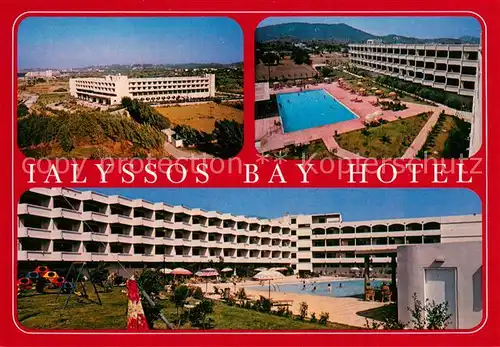 AK / Ansichtskarte Rhodos_Rhodes_aegaeis Hotel Ialyssos Bay Swimming Pool Rhodos_Rhodes_aegaeis