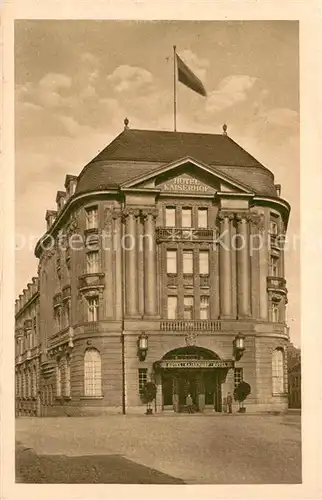 AK / Ansichtskarte Essen__Ruhr Hotel Kaiserhof Aussenansicht 