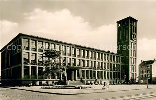 AK / Ansichtskarte Wesel_Rhein Rathaus Aussenansicht Wesel Rhein