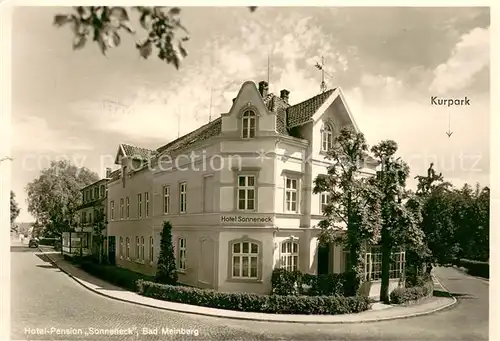AK / Ansichtskarte Bad_Meinberg Hotel Pension Sonneneck Aussenansicht Bad_Meinberg