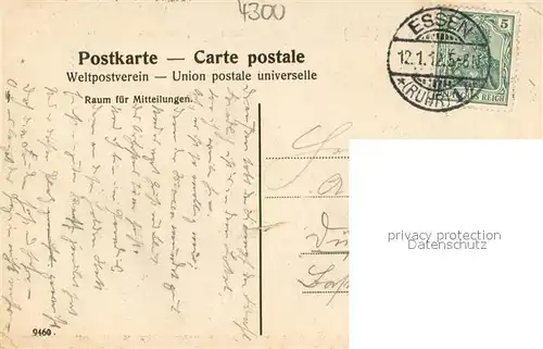 AK / Ansichtskarte Essen__Ruhr Muensterkirche Nordseite 