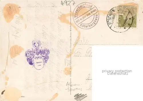 AK / Ansichtskarte Koeterberg Koeterberghaus Teilansichten Koeterberg