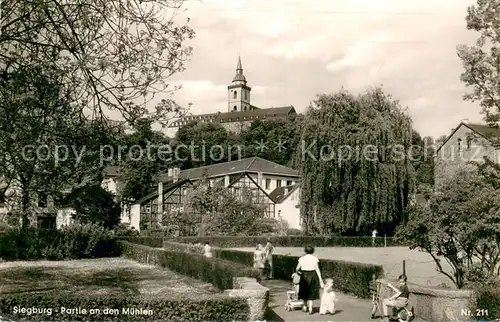 AK / Ansichtskarte Siegburg Partie an den Muehlen Siegburg