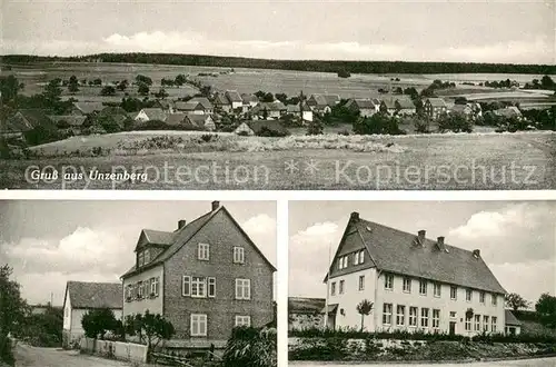 AK / Ansichtskarte Unzenberg Gesamtansicht Gemischtwarenladen Unzenberg