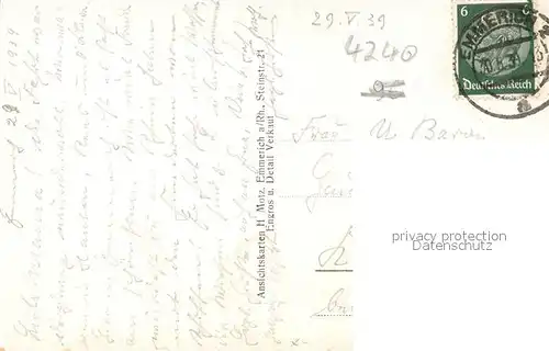 AK / Ansichtskarte Emmerich_Rhein Obere Rheinpromenade Emmerich Rhein