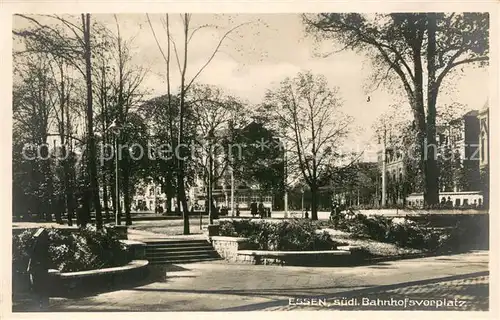 AK / Ansichtskarte Essen__Ruhr Suedl. Bahnhofsvorplatz 