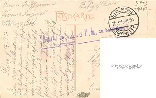 AK / Ansichtskarte Stolberg_Rheinland Gesamtansicht Stolberg_Rheinland