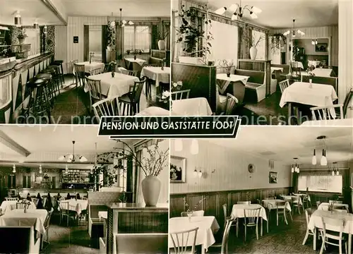 AK / Ansichtskarte Himmighausen Pension Gaststaette Todt Innenansichten Himmighausen