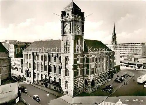 AK / Ansichtskarte Essen__Ruhr Rathaus 