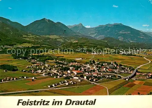 AK / Ansichtskarte Freistritztal im Drautal mit Staff Fliegeraufnahme Freistritztal
