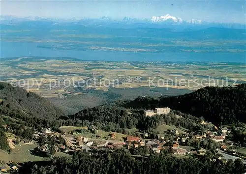 AK / Ansichtskarte St Cergue_Nyon_Suisse Le Mont Blanc et le Lac Leman 