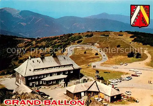 AK / Ansichtskarte Grand Ballon_Elsass_Vosges Fliegeraufnahme 