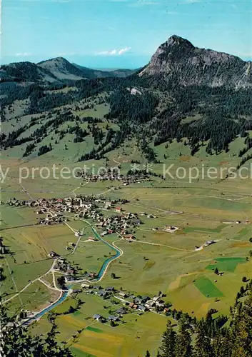 AK / Ansichtskarte Tannheim_Tirol Fliegeraufnahme mit Einstein Tannheim Tirol