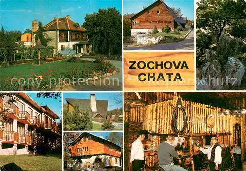 AK / Ansichtskarte Zochova_Chata_SK Furmanska krcma Okolie Zochovej chaty Zotavovna np Drotovna Slovenska izba Rekreacna chata Furmanska koliba 