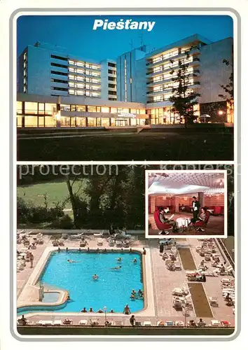 AK / Ansichtskarte Piestany Liecebny dom Balnea Esplanade Pool Piestany