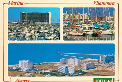 AK / Ansichtskarte Vilamoura_PT Marina Fliegeraufnahme Algarve 