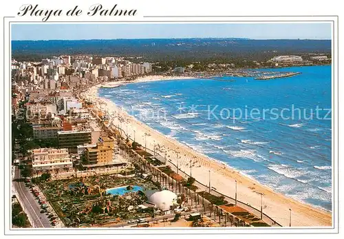 AK / Ansichtskarte Playa_de_Palma_Mallorca Fliegeraufnahme Playa_de_Palma_Mallorca