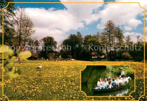 AK / Ansichtskarte Gulben Pension und Cafe Simon Spreewaldpartie Gulben