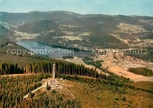 AK / Ansichtskarte Titisee Blick vom Hochfirst Titisee