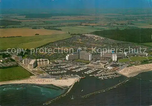 AK / Ansichtskarte Damp_Ostseebad Fliegeraufnahme Damp_Ostseebad