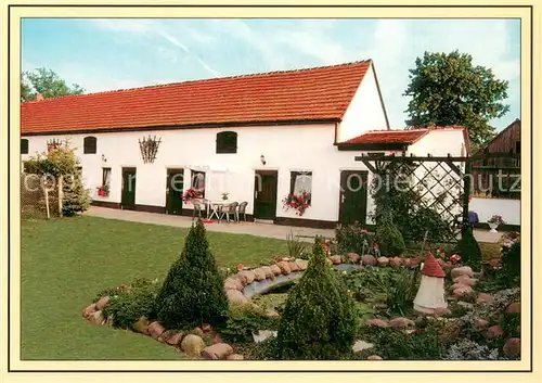 AK / Ansichtskarte Biebersdorf Pension Am Storchennest Biebersdorf