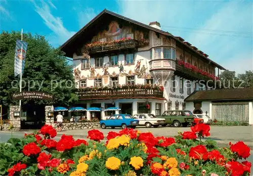 AK / Ansichtskarte Kochel_See Alpenhotel Schmied von Kochel Kochel_See