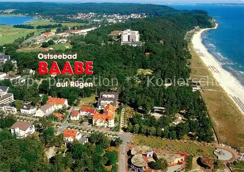 AK / Ansichtskarte Baabe_Ostseebad_Ruegen Fliegeraufnahme Baabe_Ostseebad_Ruegen
