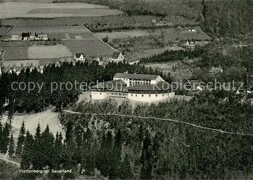 AK / Ansichtskarte Plettenberg Fliegeraufnahme Plettenberg