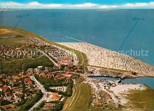 AK / Ansichtskarte Neuharlingersiel Fliegeraufnahme Neuharlingersiel