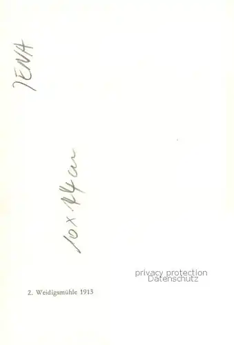 AK / Ansichtskarte Jena__Thueringen Weidigsmuehle um 1913 