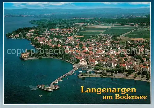 AK / Ansichtskarte Langenargen_Bodensee Kuenstlerkarte Langenargen Bodensee