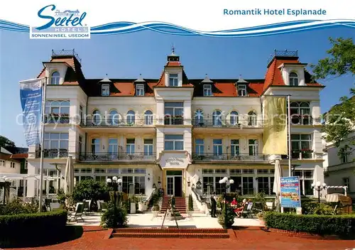 AK / Ansichtskarte Heringsdorf_Ostseebad_Usedom Romantik Hotel Esplanade Heringsdorf_Ostseebad