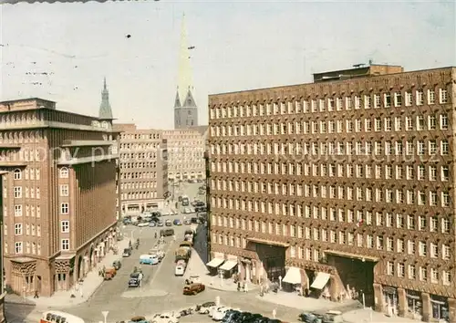 AK / Ansichtskarte Hamburg Kontorhochhaeuser Hamburg