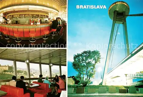AK / Ansichtskarte Bratislava_Pressburg_Pozsony Kaffeehaus Bystrica Bar  