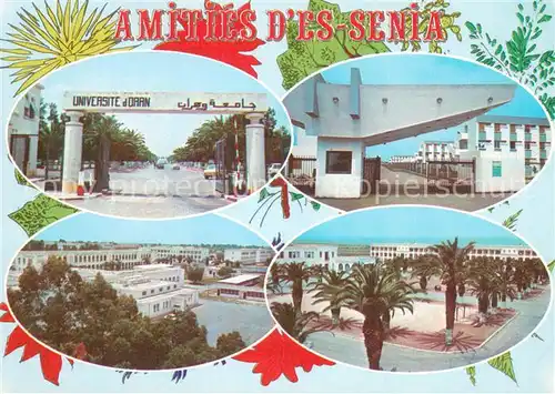 AK / Ansichtskarte Oran_Algerie Amities dEs Senia Universite d Oran Oran Algerie