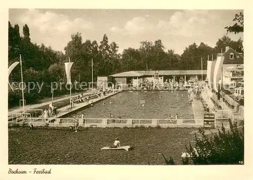 AK / Ansichtskarte Weitmar_Bochum Freibad 