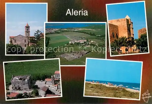 AK / Ansichtskarte Aleria_Corse Le village Le fort La plage 