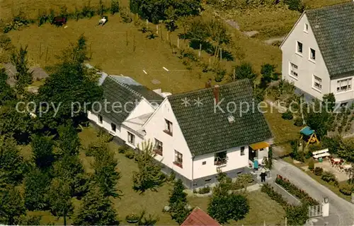 AK / Ansichtskarte Oberelben Fliegeraufnahme Pension Haus Lydia Oberelben