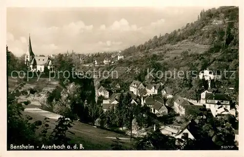 AK / Ansichtskarte Bensheim_Bergstrasse Auerbach  Bensheim_Bergstrasse