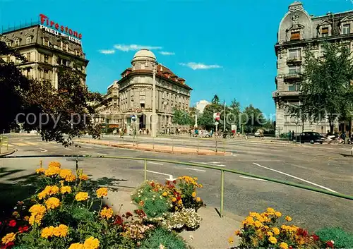 AK / Ansichtskarte Biel_Bienne Zentralplatz Biel Bienne