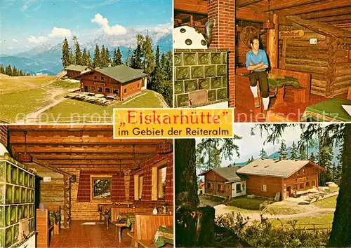 AK / Ansichtskarte Pichl_Ennstal_AT Eiskarhuette Reiteralm Gastraeume 
