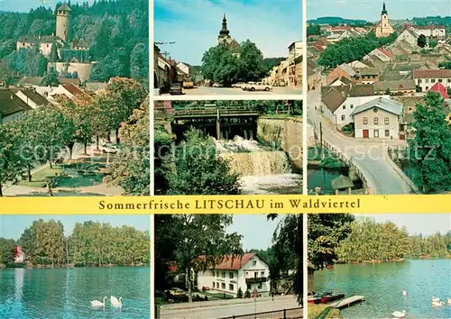 AK / Ansichtskarte Litschau im Waldviertel Teilansichten Litschau